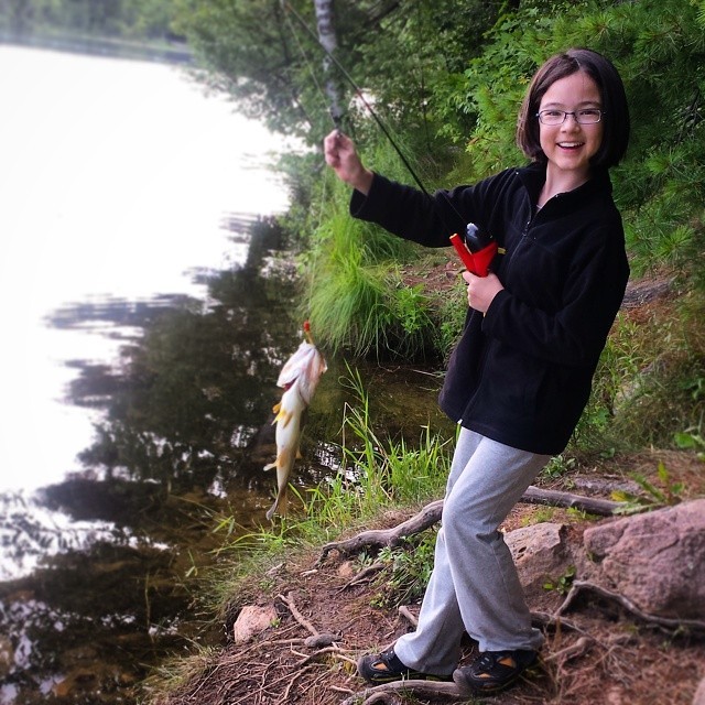 Hubs got some nibbles. I got nothing. The kid gets THIS with a Mickey Mouse fishing rod bought at Canadian Tires.
#fishing #camping #parenting #nofair #ontarioparks #sharbotlake #bass