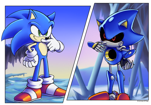 siggiedraws:“The last Sonic standing will be the winner!”