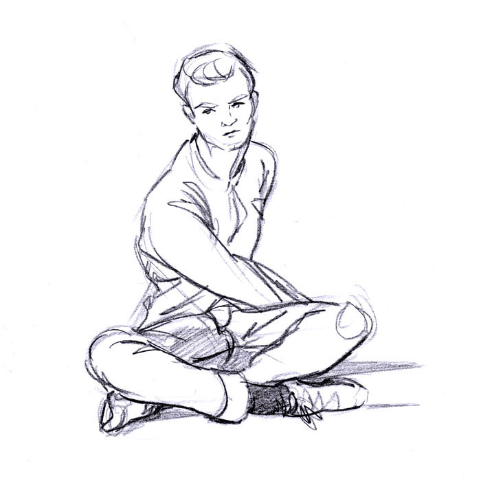 carnetvore:    Gesture drawing #2 - 1mn to 5mn DrawingsSome friends taking really