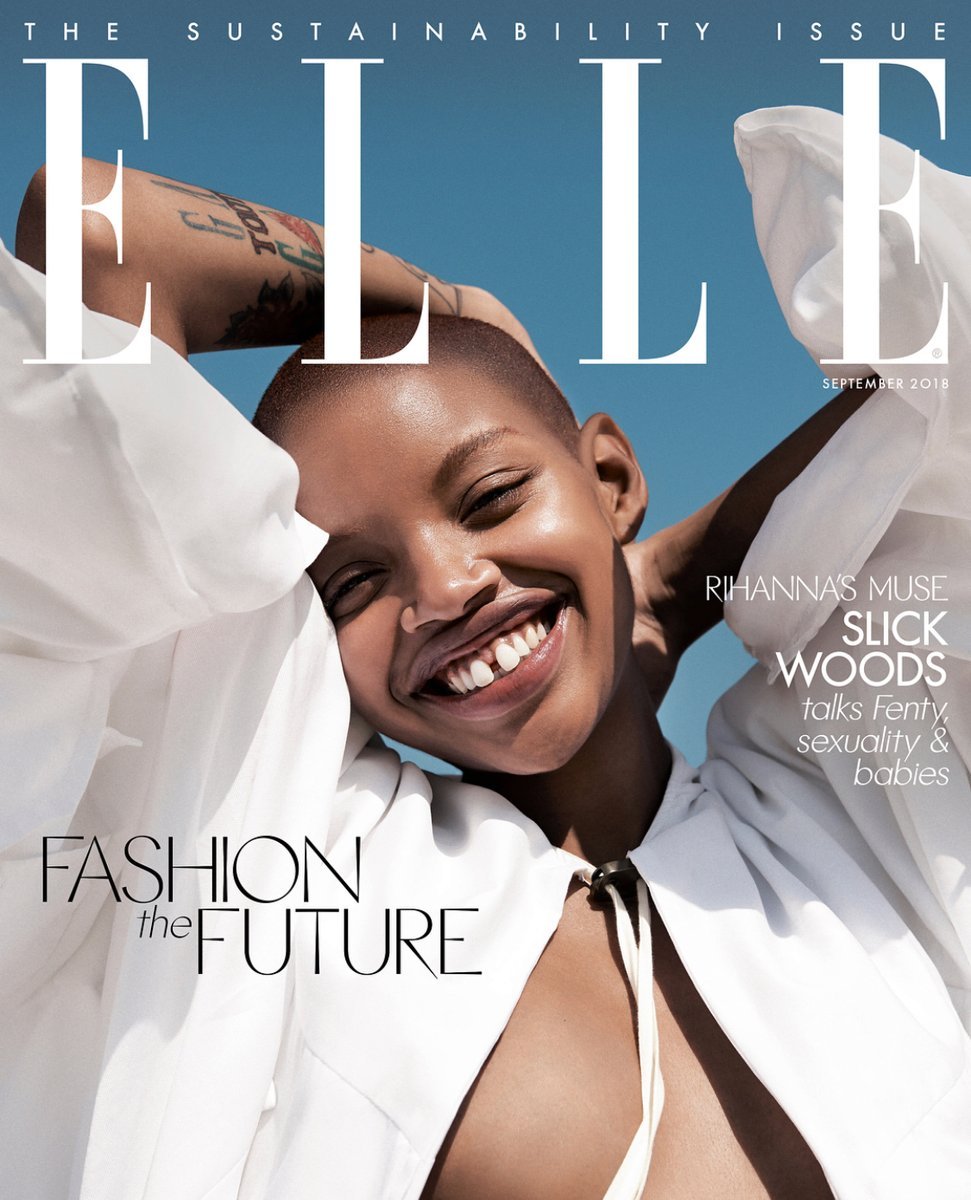 belle-ayitian: Slick Woods | ELLE UK 📷: Paola Kudacki  