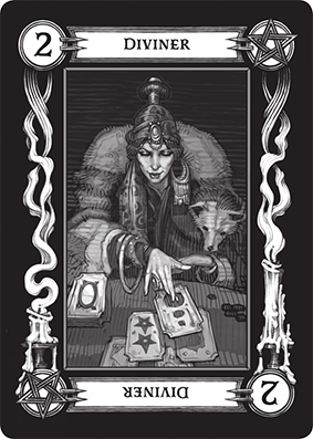 ravenloft tarokka deck monk ravenloft tarokka deck monk
