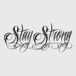 iloveyoubrokenbutterfly:  Stay strong!