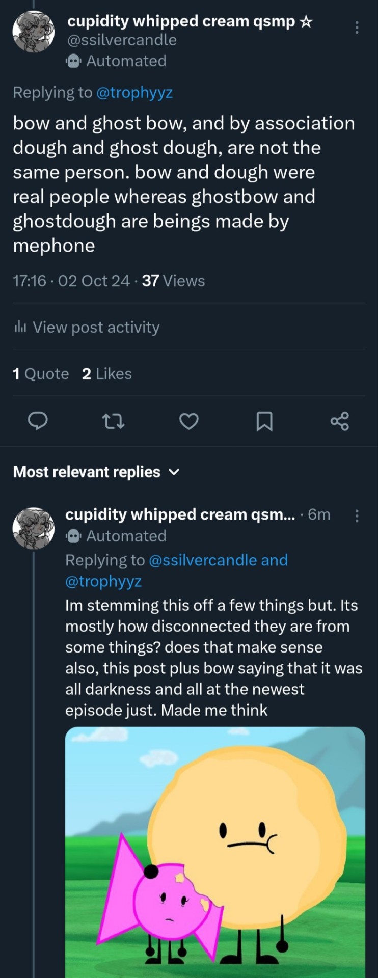 Sharing My Theories Here.. >