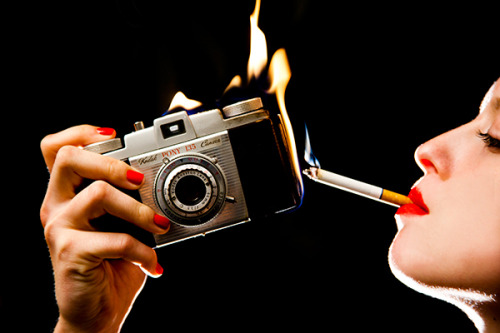 Kodak Photography - Smoking Glamour