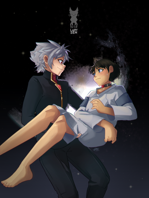 Happy Birthday Kaworu! I made this cover art for a compilation of stories for Kaworu&rsquo;s birthda