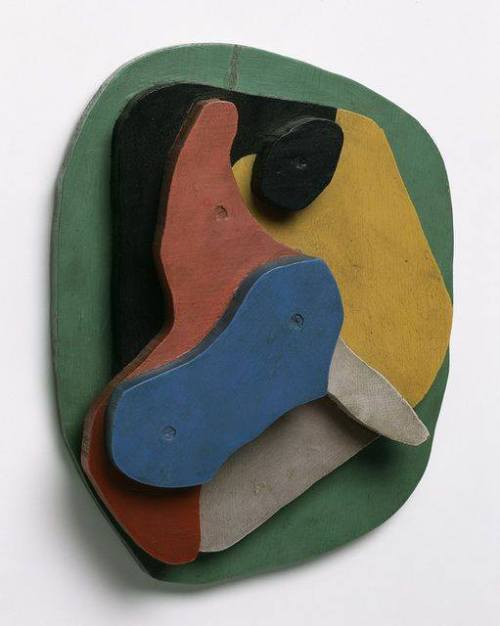 mybeingthere:JEAN ARP, Concrete Relief, 1916.  Jean Arp or Hans Arp (1886 – 1966) was a German-Frenc
