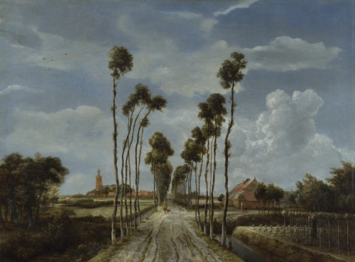 Meindert Hobbema, Avenue at Middelharnis, 1689