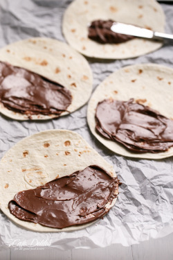 foodffs:  SIMPLE NUTELLA QUESADILLASReally