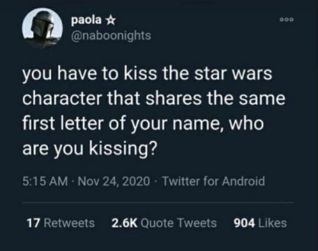 acenerdsbian:royalhandmaidens:alpha-17? amidala? general ackbar??   Siri Tachi, Sabe,