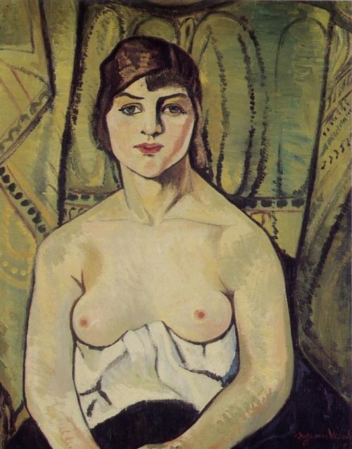 Portrait of a Woman, 1917, Suzanne Valadon