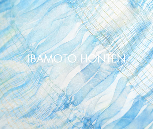 IBAMOTO HONTEN lookbook showcasing woven/printed/embroidered works are now being printed. I can’t wa