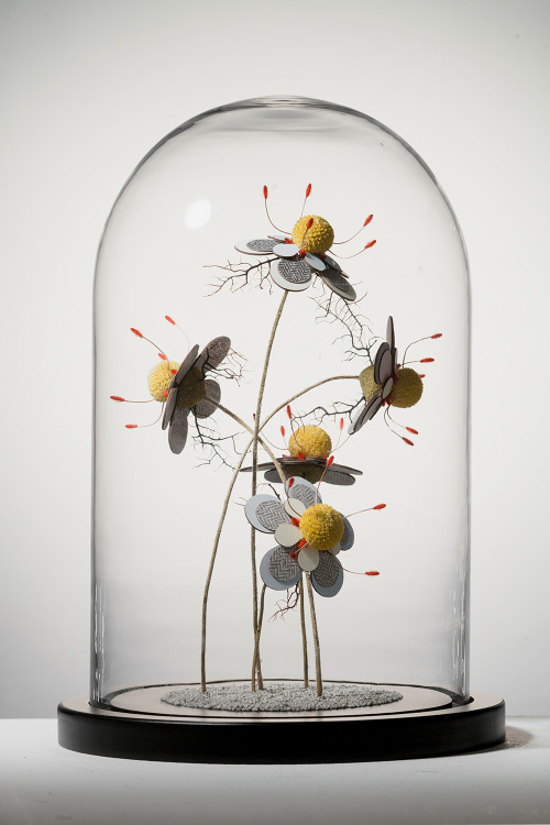 itscolossal: More: Otherworldly Mixed-Media Plants Sprout Like Creatures from a Dr. Seuss Book