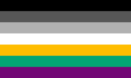 neopronouns: 6-stripe | 7-stripedecided to make a general straight gay flag! this flag is for anyone