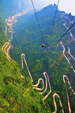 travelingcolors:  Mount Tianmen | China (by
