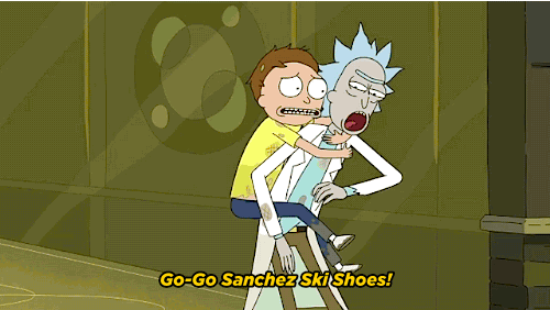 Go-Go Sanchez Ski Shoes!