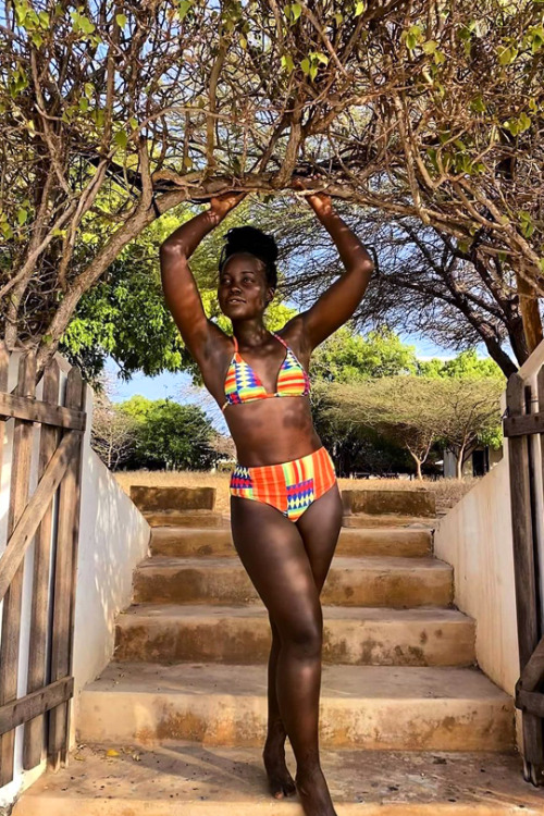 zacharylevis:lupitanyongo: “Vitamin D. @ohana.swimwear #blackownedbusiness”