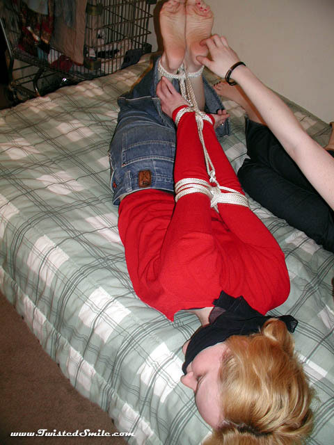 zippo077:  2 roommates playing a tie up game…