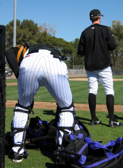 hotjock7:  Great view of a catcher’s powerful