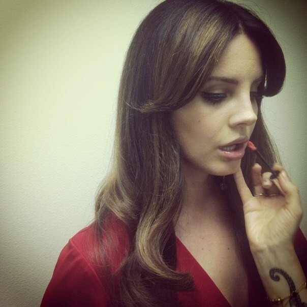 lanasdaily: Lana Del Rey photographed by her hair stylist Anna Cofone before her