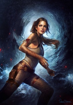 gamerpov:  The always beautiful Lara Croft.