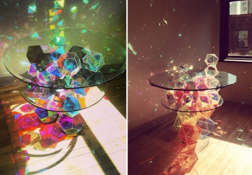 pinkiedmouse: psyche-goddess: The Glass Table Photonic Glory.