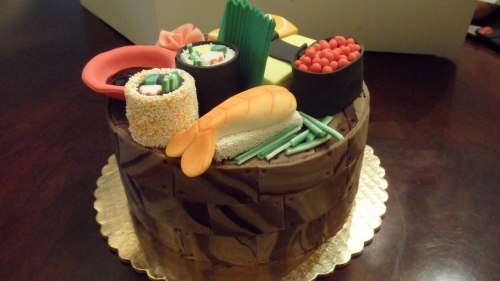 “Sushi” Cakes