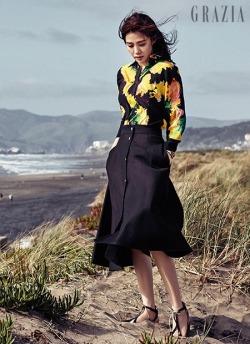 stylekorea:  Kim  Hyun Joo for Grazia Korea April 2016. Photographed by Lim Han Soo 