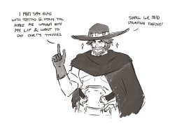 flipity-art:  Hanzo doesn’t understand