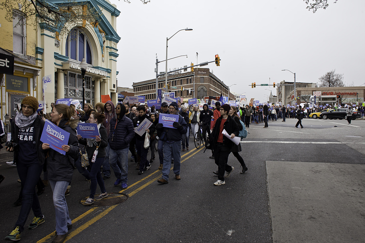 patgavin:  Bernie Sanders Rally &amp; March, Penn-North, Baltimore, Md 3/19/16