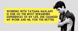 monkeykira:  Why is your show so awesome?Tatiana