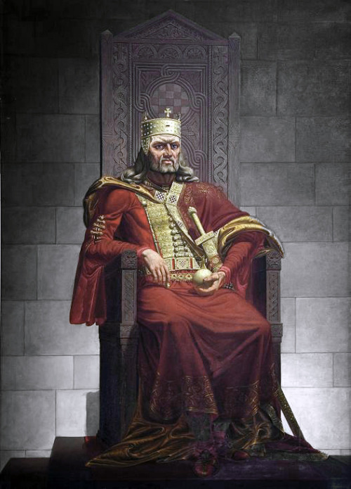 King Tomislav of Croatia by Dmitar Zvonimir
