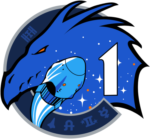 This is the Crew 1 patch design. General consensus? Not that bad I guess. Not great, not terrible.