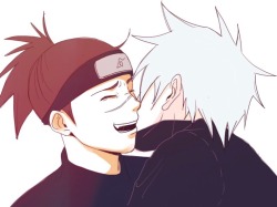 naru-tofu:  smooch sensei on the cheek