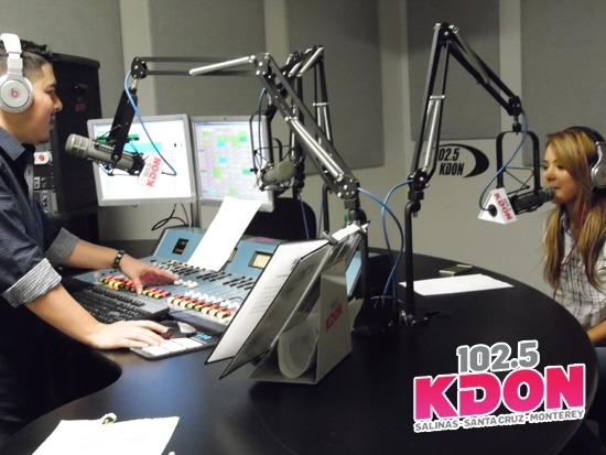 jasminev-news:  October 2nd: HQ pictures of Jasmine at 102.5 KDON radio 