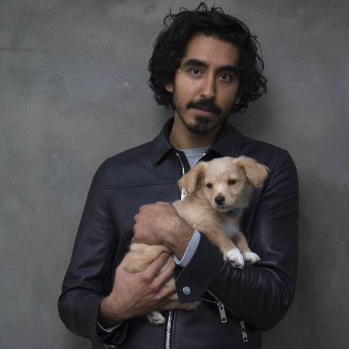 moldmoldfoldfold:dev patel with a puppy