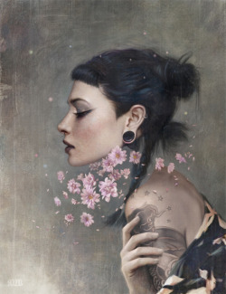 beautifulbizarremag:  #‎beautifulbizarre‬ Issue 003 featured artist Tom Bagshaw ROCKS MY WORLD!! Love, want, need this piece ‘Adore' 