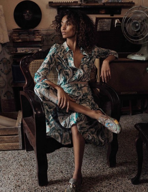 puppetwithapistol: Anais Mali in “Bienvenida, Cuba” by Benny Horne for Vogue Spain, March 2016.