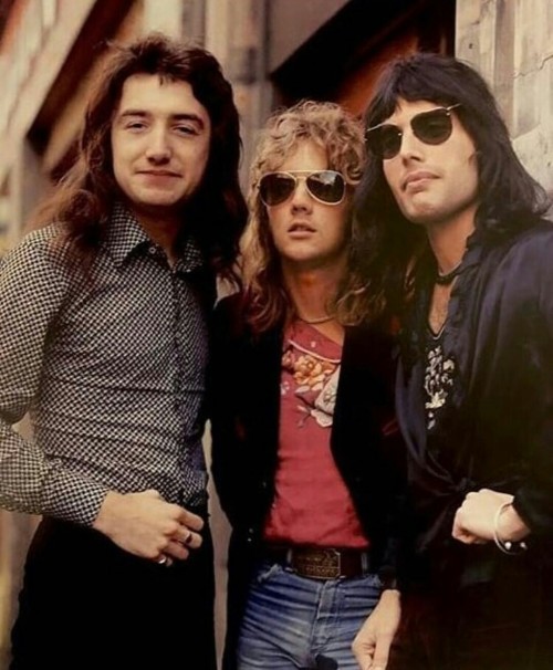 John, Roger And Freddie In The Early 70s