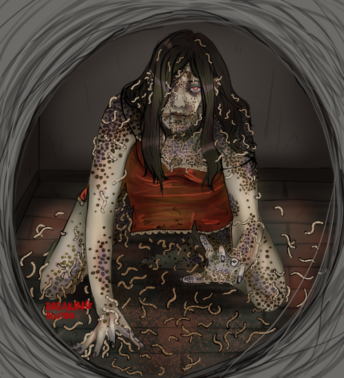 Trypophobia Warning! Lots Of Little Holes And Worms, Jane Prentiss Fanart