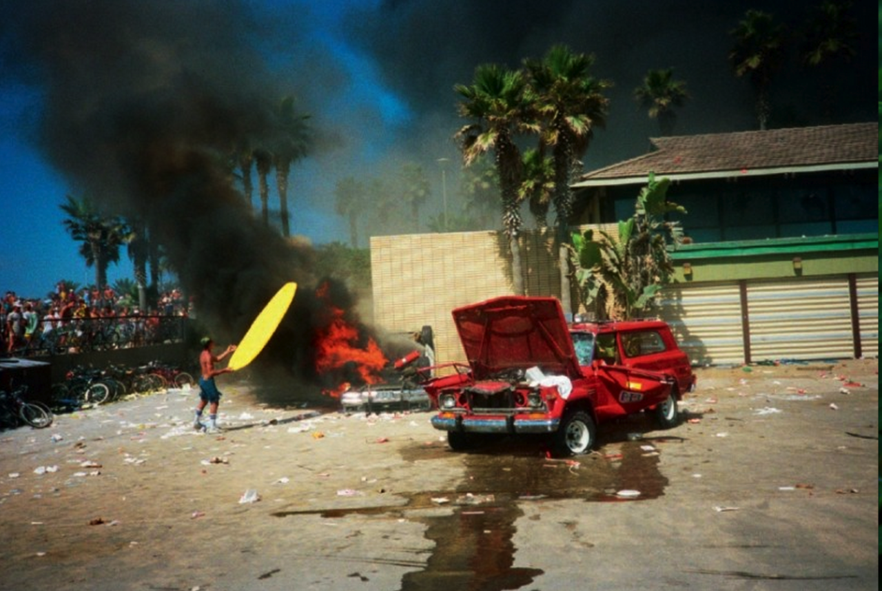 gjm1990:  Fucking Awesome - Surf Riot - Huntington Beach 1986