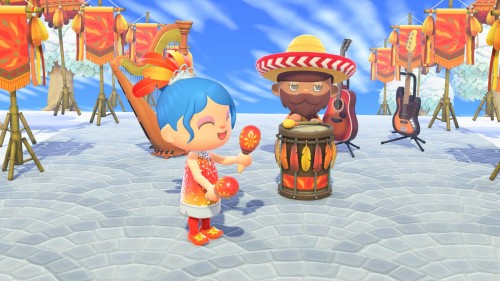 Maracas will be available as a thank you gift in your mailbox for installing the new Animal Crossing