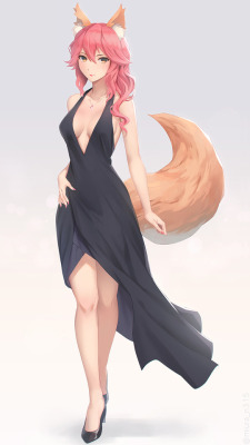 miura-n315:  Tamamo no Mae Fate series Follow me! https://twitter.com/miura_n315 https://miura-n315.deviantart.com/ https://www.instagram.com/miura_n315/ 