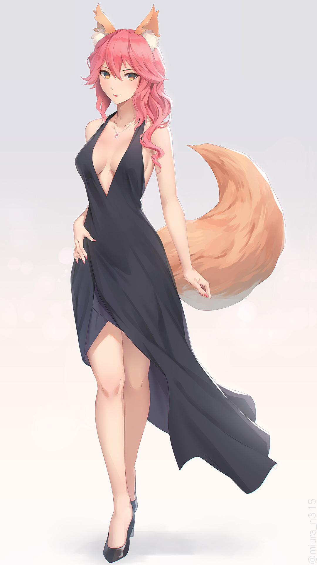 rarts:  Playable Caster (Tamamo no Mae): Fate/Extra anime art  [Artist:   Miura-n315