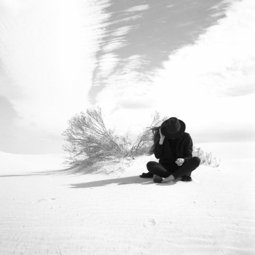 Dust storm at White Sands National Monument, NM, 2017