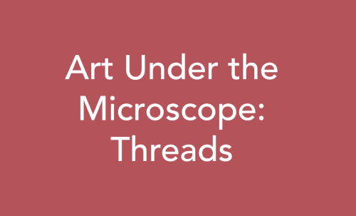 natia-rebmik:thegetty:Art Under the Microscope: ThreadsHow exactly was the gilding of tapestries don