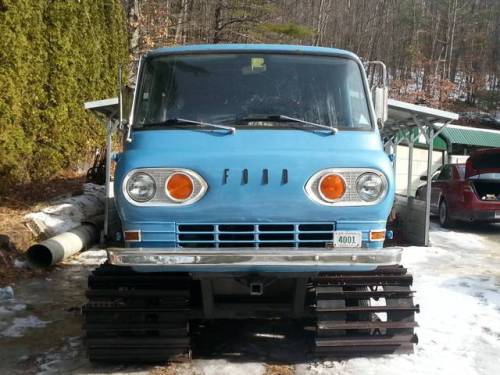 misfitwashere: haywire4:  64’ FALCON - � (Concord)  1964 FALCON CLUB WAGONon a 1974 Thiokol 2100 B Snowcat302 V-8 C-6 AutomaticNew wheels foam filledNew sprockets $ 22, 500.00Call or text Lee  well, sometimes i feel like i need a good winter car