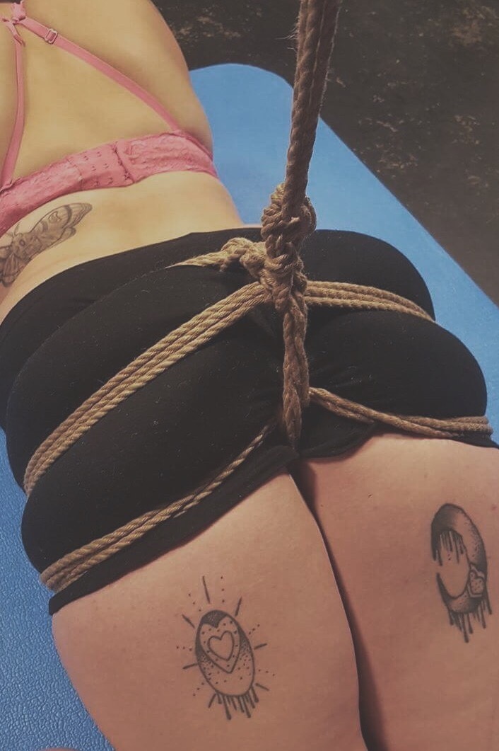 liddle-slut:shibari with @notacuteslut from the weekend 💕