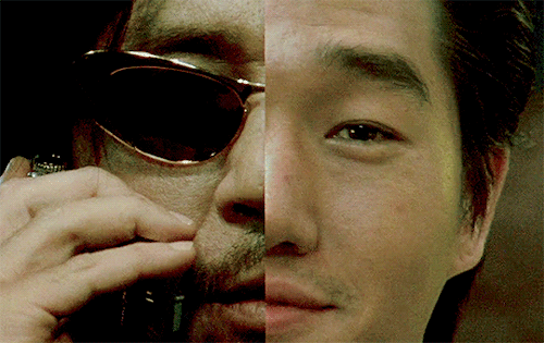 hajungwoos:    Laugh and the world laughs with you. Weep and you weep alone.   Oldboy (2003) dir. Park Chan-Wook 