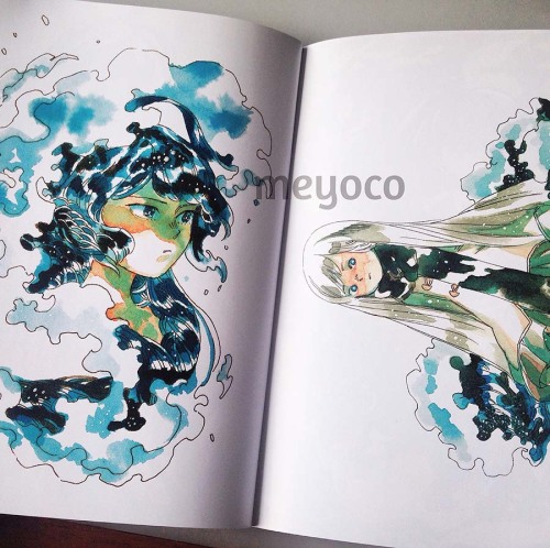 cousaten:My original artworks book is now available for purchase!A collection of original watercolor