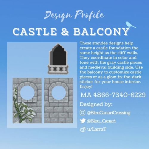 castle additions ✿ by bleucanaricrossing on ig